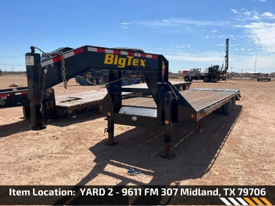 2020 Big Tex 25gn Heavy Duty Low Profile Gooseneck Trailer