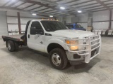 2013 Ford F-350 Super Duty Flat Bed Truck