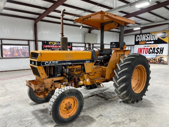 Case 585 Farm Tractor
