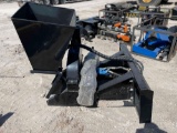 2022 NEW Mower King Skid Steer Chipper