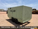 Sullair 1050DTQ-DDA Trailer mounted Air Compressor
