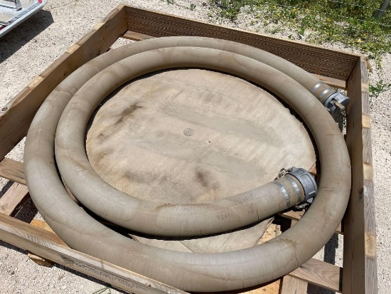 New/Unused 4x25 ft Suction and Discharge Hose
