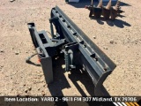 Dozer Blade Skid Steer Attachment