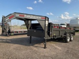 2022 East Texas Trailers 16 Foot Gooseneck Dump Trailer