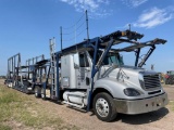 2009 Freightliner Sleeper Truck Car Hauler