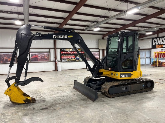 2019 John Deere 50G Mini Excavator