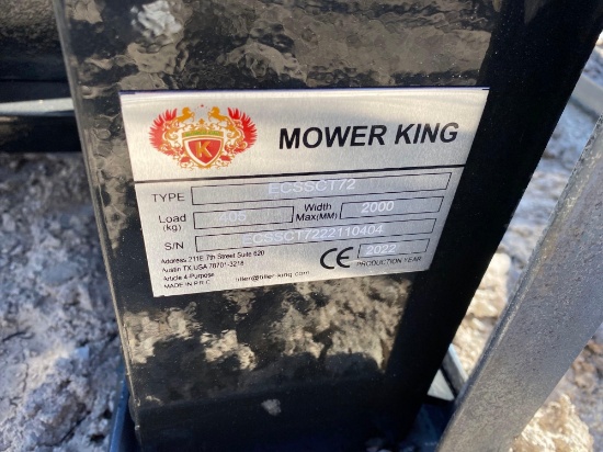 2022 NEW/UNUSED Mower King Skid Steer Trencher