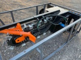 2022 NEW/unused Mower King Skid Steer Trencher