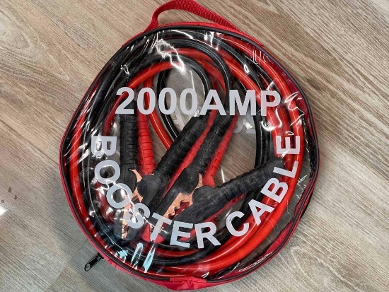 NEW/UNUSED 2000 AMP Booster Cables