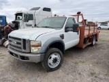 2009 Ford F550 XLT Super Duty Pickup Truck