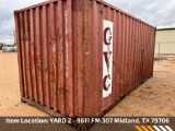 20 Foot Shipping Container