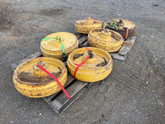 Pallets of (6) Idlers