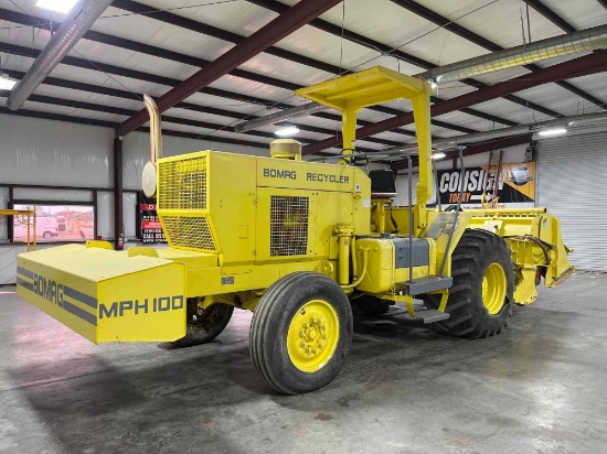 BOMAG MPH 100 Wheel Soil Stabilizer Reclaimer