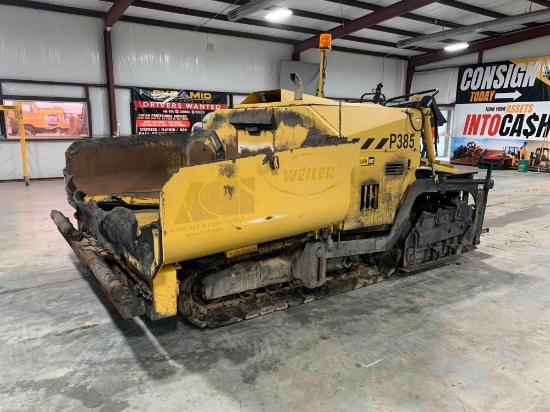 2016 Weiler P385A Asphalt Paver