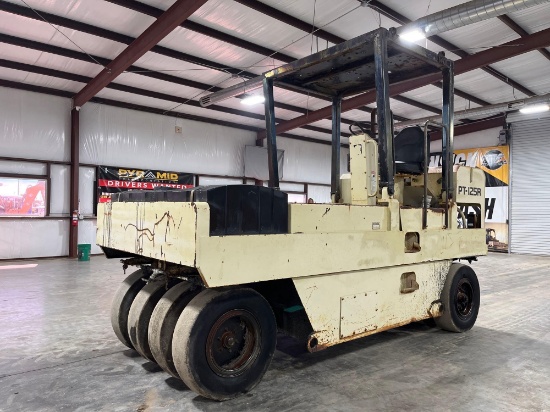 1995 Ingersoll Rand PT125R Pneumatic Roller