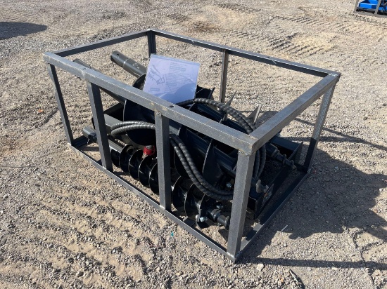 NEW/UNUSED 2023 Mower King SSECAG-Y Skid Steer Auger