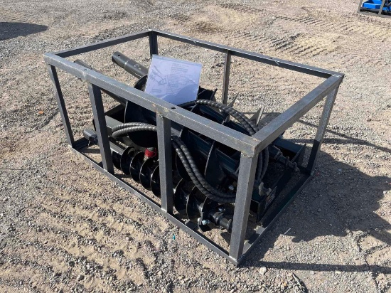 NEW/UNUSED 2023 Mower King SSECAG-Y Skid Steer Auger