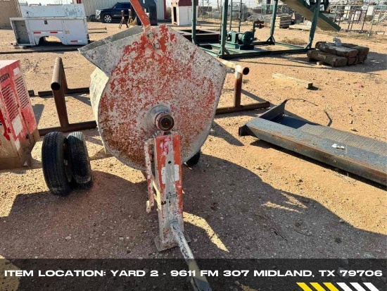 Gas Powered Concrete Mixer