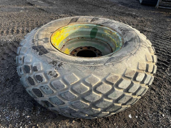 Pair of 18.4-26 Tractor Tires