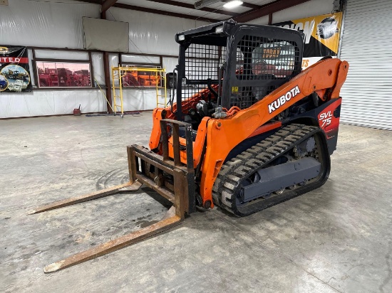 2012 Kubota SVL75 Skid Steer Loader