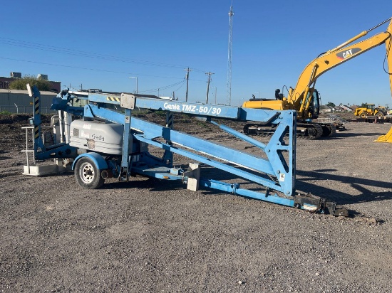 1999 Genie TMZ50 Bumper Pull Aerial Lift