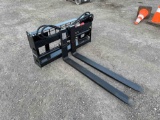 NEW/UNUSED 2023 AGT Inustrial Hydraulic Skid Steer Forks