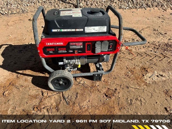 Craftsman 5000 Watts Portable Generator