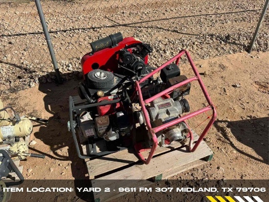 Pallet of Water Pumps & Air Compressor