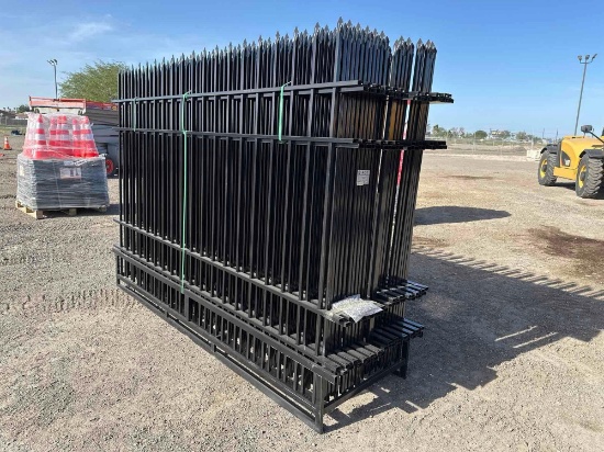 NEW/UNUSED 2023 AGT Powder Coated Site Fence