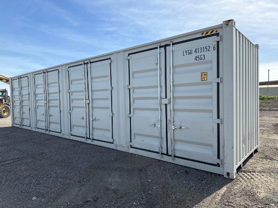 NEW 40 Foot High Cube Two Multi Doors Shipping Container