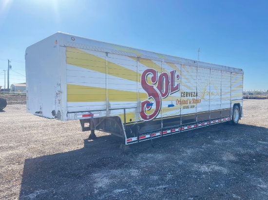 1994 Triple B 18 Bay Aluminum Beverage Trailer