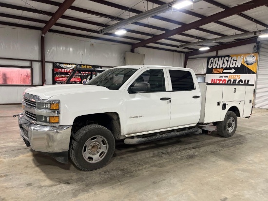 2016 Chevrolet Silverado Service Truck