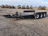 18 Foot Tri-axle Trailer