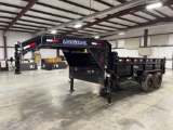 2021 Load Trail 14 Foot Tandem Axle Gooseneck Dump Trailer