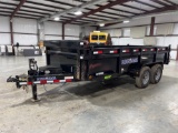 2022 Load Trail 16 Foot Tandem Axle Dump Trailer