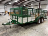 2022 C&M Trailers 16 Foot Landscape Trailer