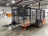 2023 Delco 10 Foot Landscape Trailer