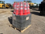 NEW/UNUSED 2023 AGT...29 Inch (250)...Reflective Traffic Cones