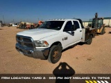 2014 Ram 3500 Flatbed Pickup Truck.