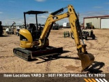 2012 Caterpillar 303.5D CR Mini Hydraulic Excavator