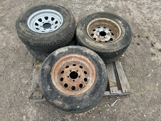 Set of (6) Used Tires....