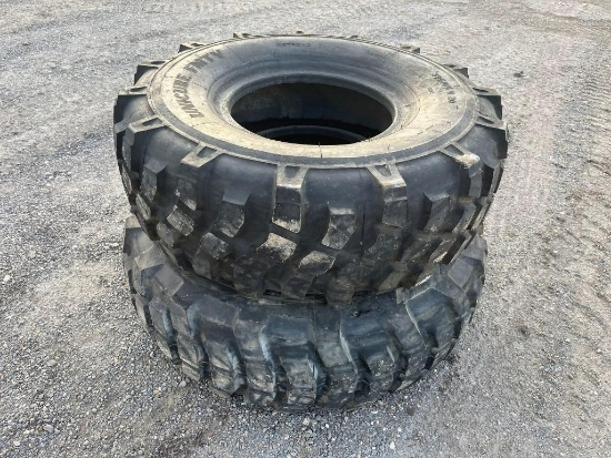 Set of (2) 395/85R20 Tires