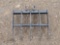 19 In Mini Excavator Rake Attachment
