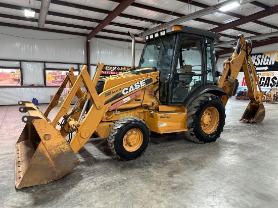 2010 Case 580SM Series 3 Backhoe Loader