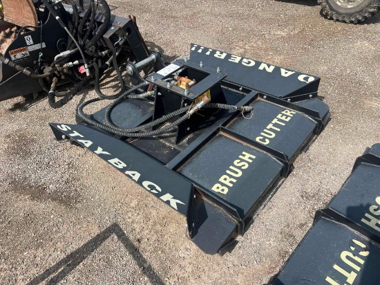 Excavator Brush Cutter Attachment