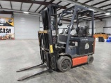 Toyota 8FGCU25 Electric Forklift.