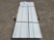 NEW/UNUSED White Metal Roof Panels