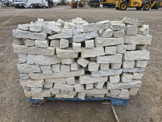 Pallet of Granbury Chopped Stone