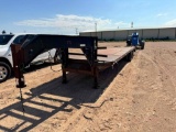 1996 Flatbed Gooseneck Trailer