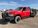 2004 Dodge Ram Flatbed Pickup Truck